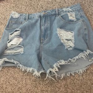 SHEIN Jean Shorts Size 1XL